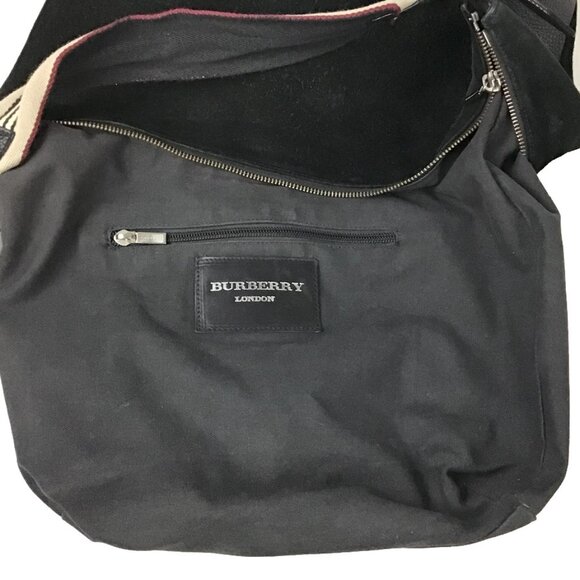 BURBERRY Hobo Large Suede/Leather Big Vintage Bag - Picture 13 of 16